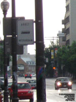 Panneau d'arr�t interubain - interurban bus stop sign