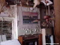 Maison br�l�e