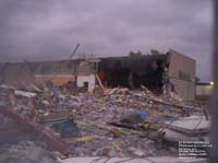 D�molition des Galeries Ste-Anne, Qu�bec (Beauport),QC
