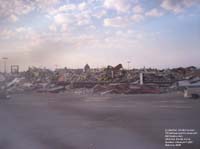D�molition des Galeries Ste-Anne, Qu�bec (Beauport),QC