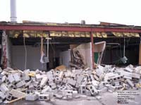 D�molition des Galeries Ste-Anne, Qu�bec (Beauport),QC