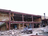 D�molition des Galeries Ste-Anne, Qu�bec (Beauport),QC