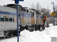 Via Rail 6449 and 6409 (F40PH-2)